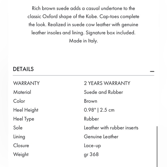 MORESCHI Dublin Dark Brown Suede Cap-Toe Oxford Shoes - Size 8.5 - G61-21 - Picture 10 of 10